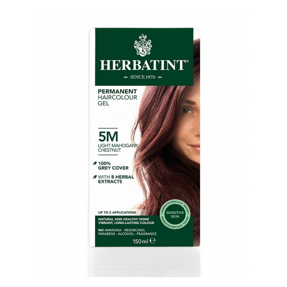 Herbatint Light Mahogany Chestnut Ammonia Free Hair Colour 5M 150Ml