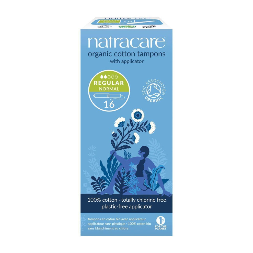 Natracare Tampons (Applicator) Regular - Organic | 16S