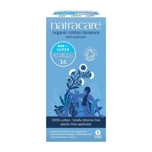Natracare Tampons (Applicator) Super - Organic | 16s
