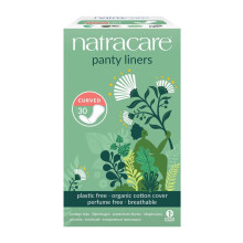 Natracare Natural Panty Liners Curved 30s