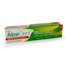 Aloe Dent Original Aloedent Triple Action Aloe Vera + Coq10 Toothpaste with