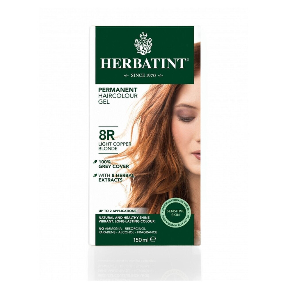 Herbatint - Lightcopper Blonde Hair Col 8R 150Ml