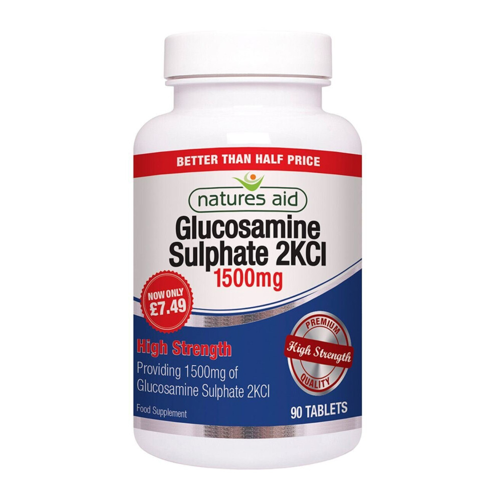 Natures Aid - Glucosamine Sulphate 1500mg 90 tablet