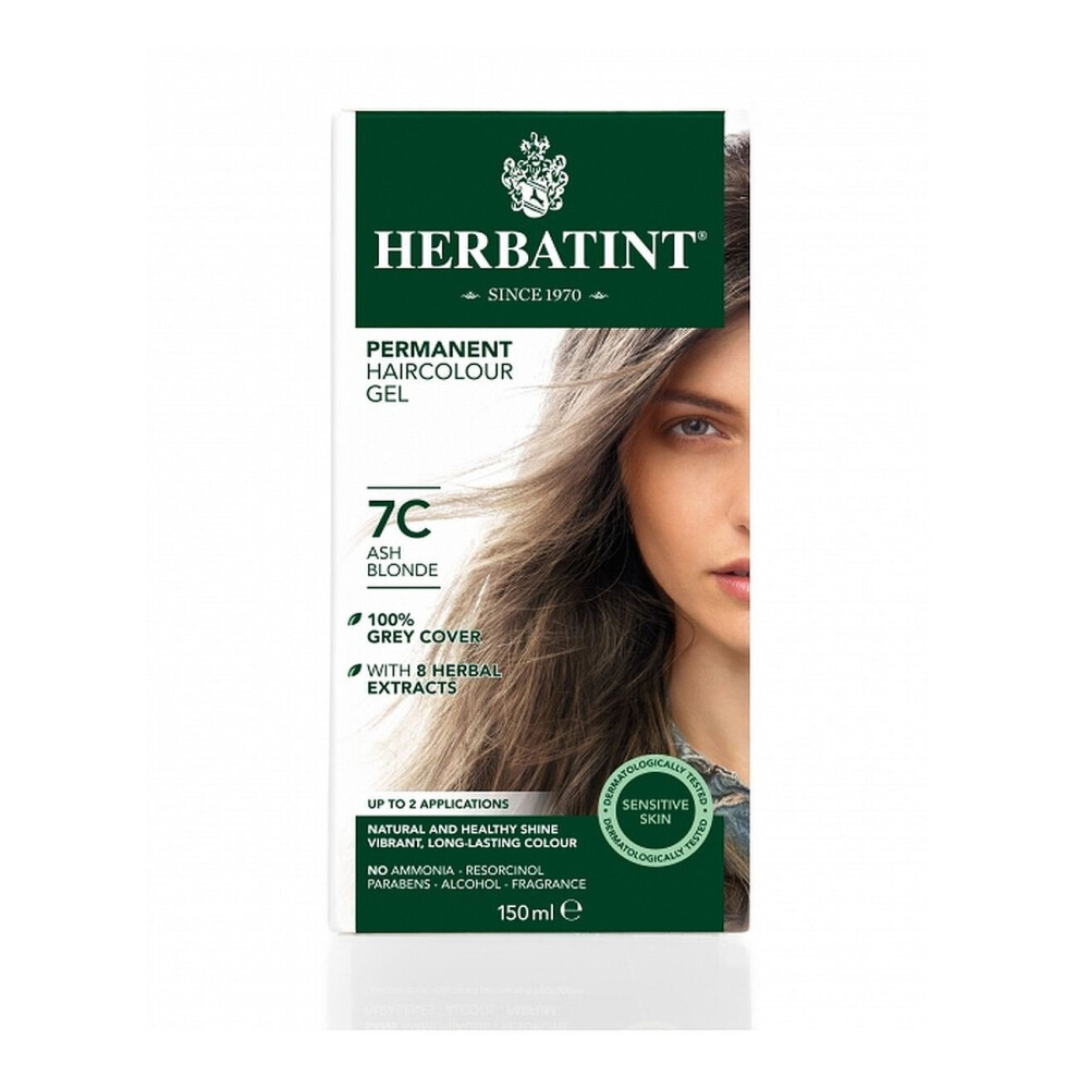 Herbatint Ash Blonde Hair Colour 7c 150ml