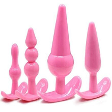 CFLLK Set of 4pcs Soft Trainer Kit for Beginners, Pink B-tt ?nal-Plg