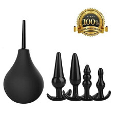 ? Enema Bulb Clean Silicone Douche for Men Women Safe Comfortable Medical Silicone Kits