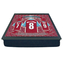 West Ham United Cushion Lap Tray Football Shirt Gift