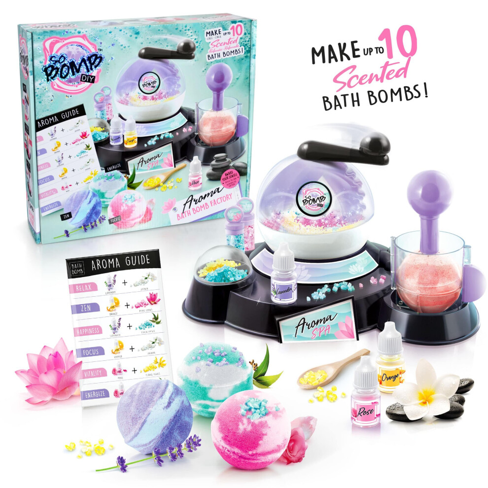 So Bomb Diy Aroma Bath Bomb Factory