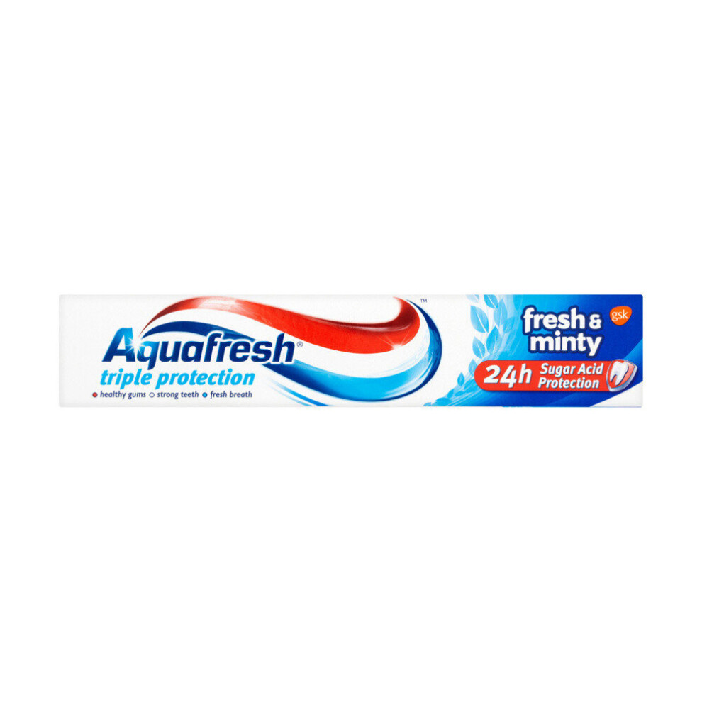 Aquafresh Triple Protection Toothpaste Fresh and Minty 75ml