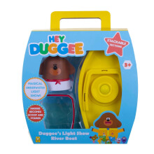 Hey Duggee Lightshow River Boat - Floating Bathtub Toy with Gentle Lights for Bathtime Fun