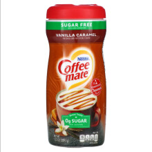 Coffee Mate, Powder Coffee Creamer, Sugar Free, Vanilla Caramel, 289.1g