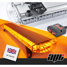 1.2m Amber Recovery Light Bar LED Flashing Beacon Warning Van 1200mm