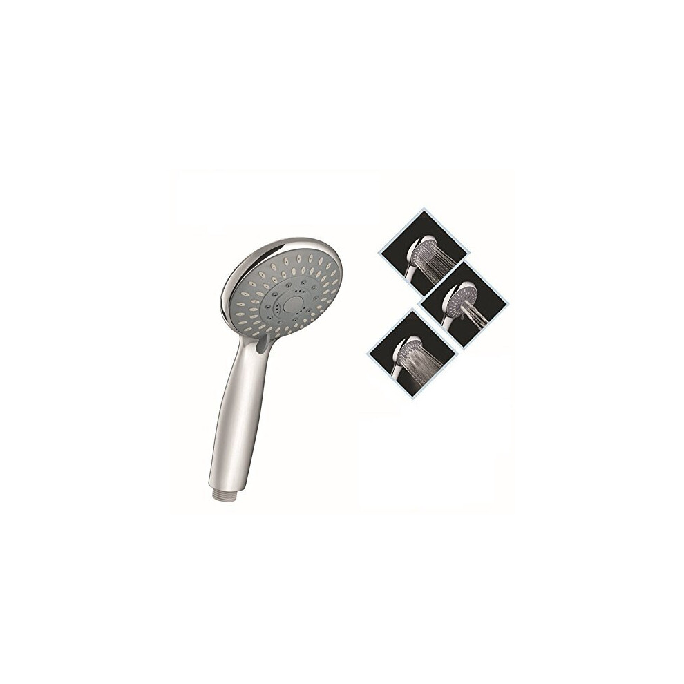 Multi Function Shower Head 3 Power Spray Standard Fitting 5060651451052