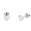 Ted Baker Ted Baker Harly Tiny Heart Stud Earrings - Rose Gold or Silver Tone Plated (Silver Tone) 2