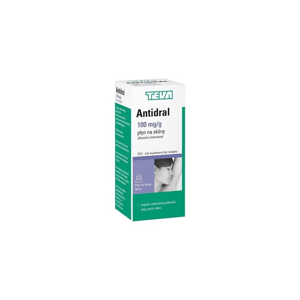 Antidral, skin lotion, 50 ml, on excessively sweating