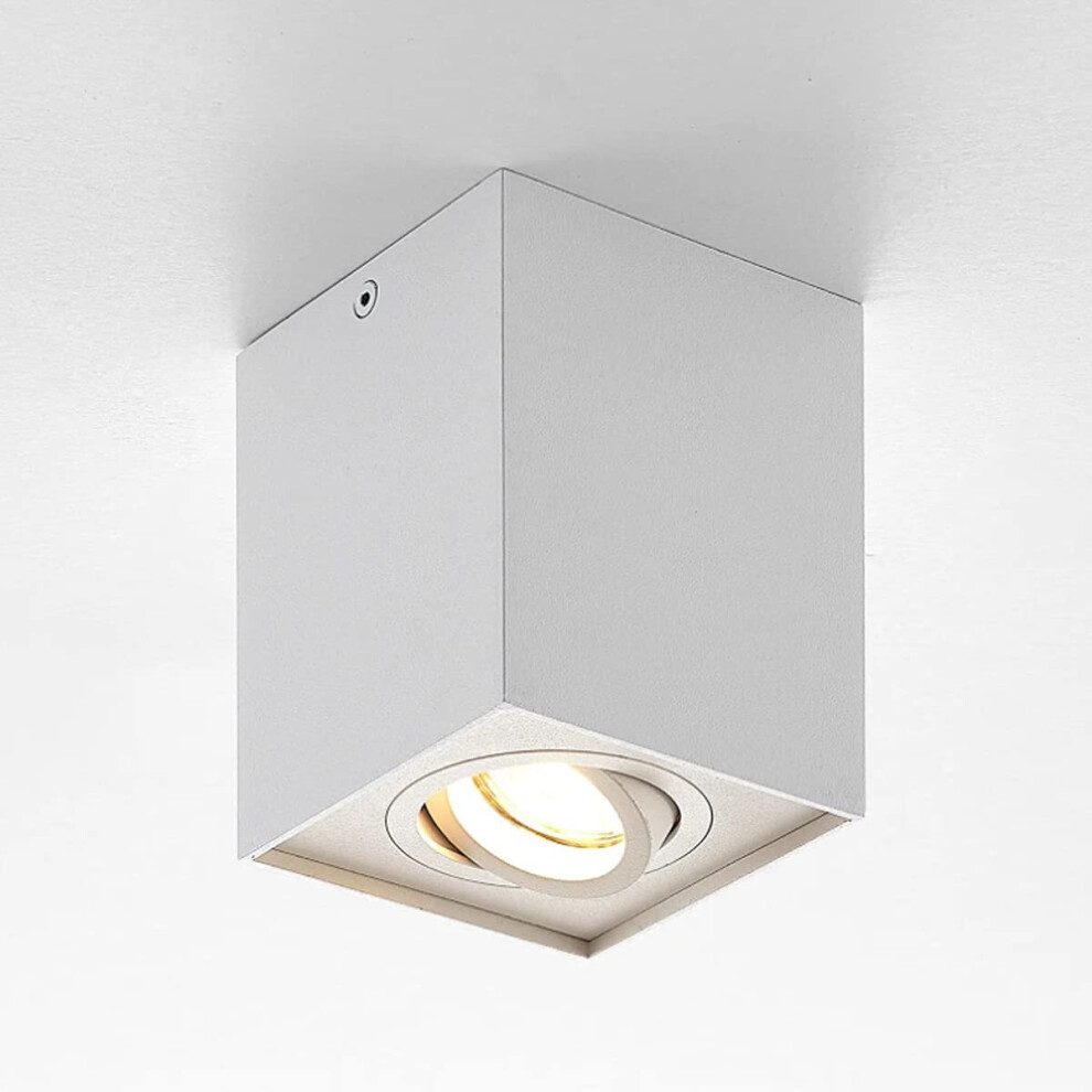 CGC White Square Surface Mount Tilt Spotlights-image-OPC-P87265B-NEW