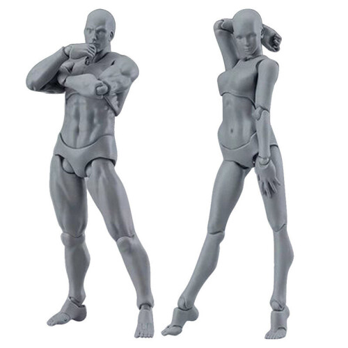 3 Set Drawing Figures For Artists Action Figure Model Human Mannequin