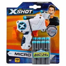 Zuru X SHOOT Micro X8 Foam - Dart Blaster Gun DART RANGE WINNER 80 FT