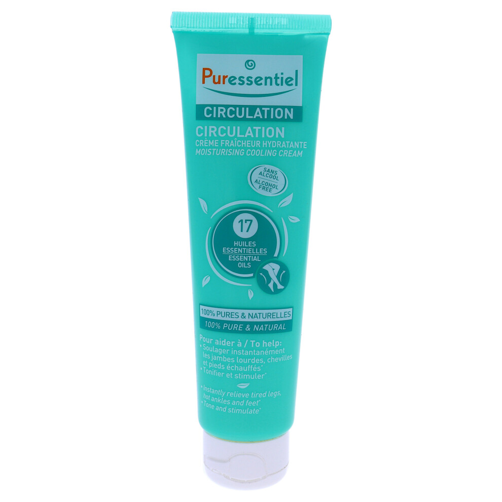 Puressentiel Cream Circulation Moisturising Cooling By For Unisex - 3.4 Oz