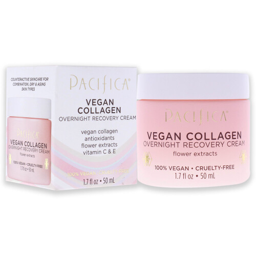 Pacifica Pacifica Vegan Collagen Nacht Herstelcreme 1.7 oz 2