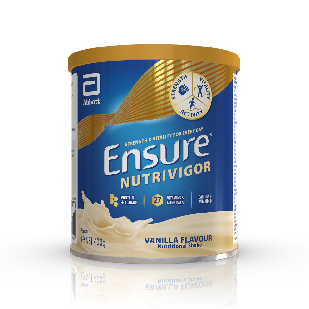 Ensure NutriVigor Shake Vanilla Flavour 400g