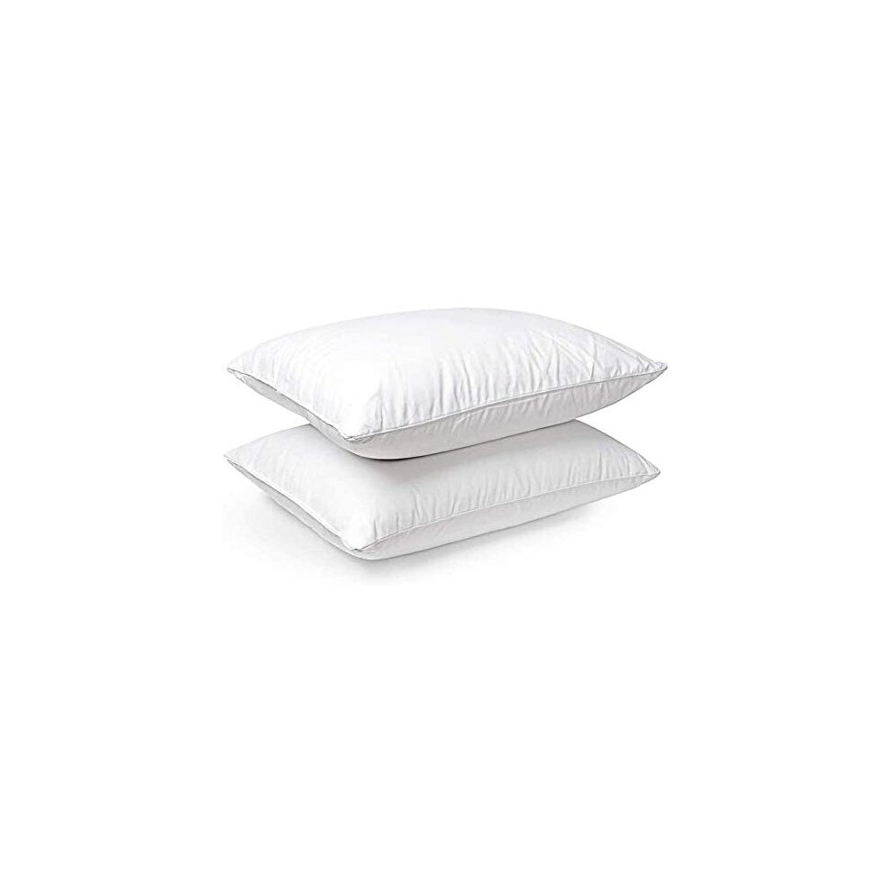 (Pack of 2) Bounce Back Egyptian Cotton Bed Pillows