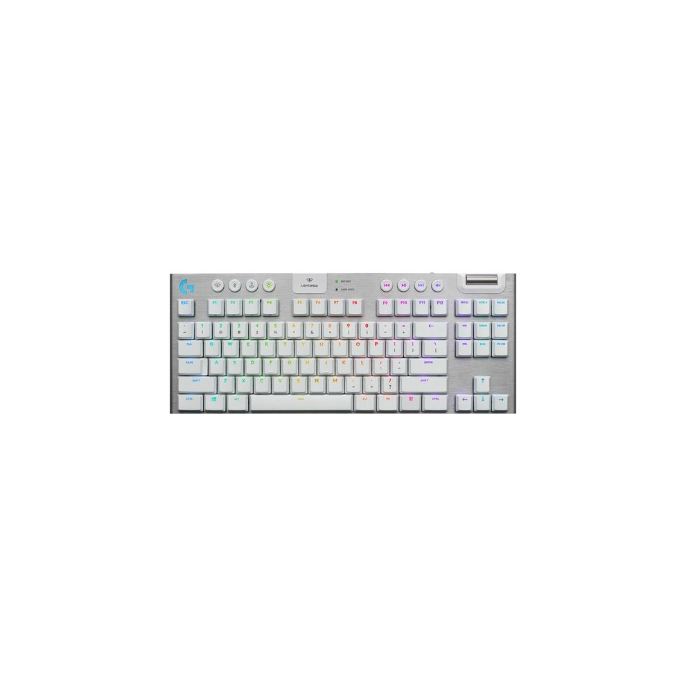 Logitech G G915 TKL keyboard RF Wireless + Bluetooth QWERTY UK English White