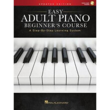 Easy Adult Piano Beginner's Course Updated Ed A StepbyStep Learning System