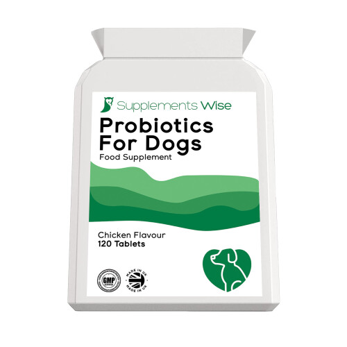 Probiotics For Dogs - 120 Tablets - Yeast Infections, Loose Stools On OnBuy