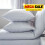 Pillows Quilted Luxury Ultra Loft Jumbo Bounce Back Pillows - 2 Pack 2