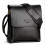 (Black, 24*21*7CM) Men Leather Handbag Briefcase Tote Shoulder Bag 1