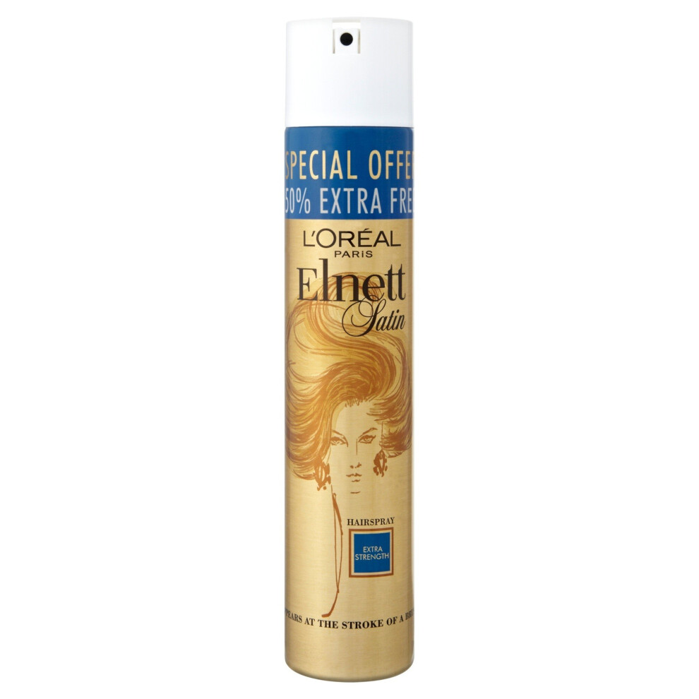 New L’oréal Paris L'oreal Paris Elnett Extra Strength Hairspray 200Ml + 100Ml