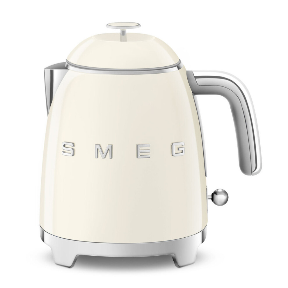 Smeg 50's Retro Mini Kettle Cream 0.8L-image-OPC-P878W6S-NEW