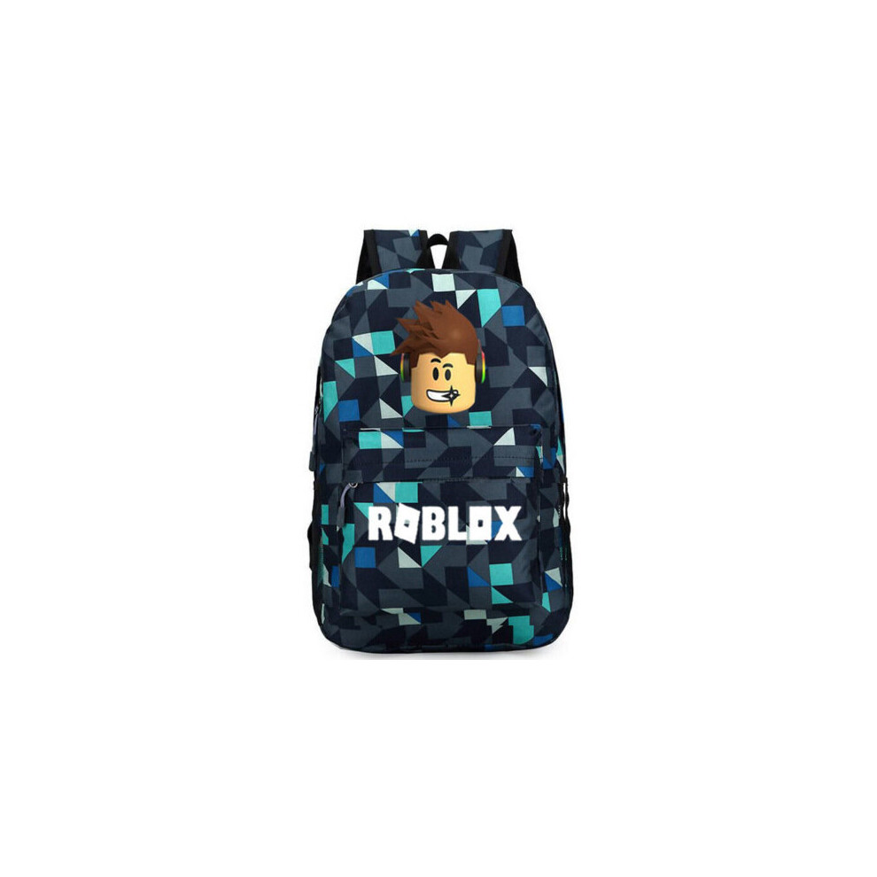 (lattice) Roblox Backpack Kids School Bag Boys Bookbag bag
