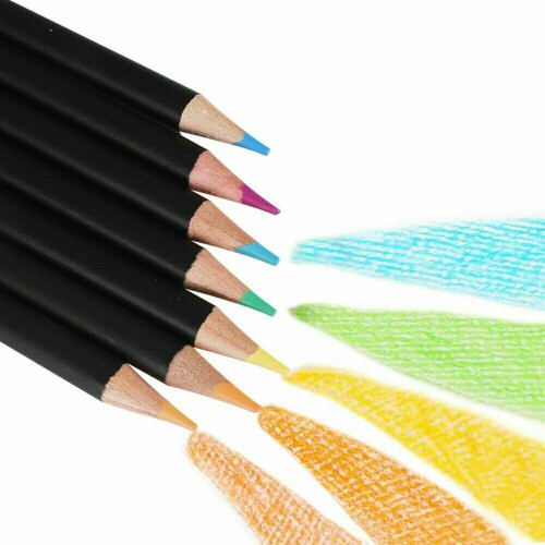 72PC Professional Artist Pencils Set Drawing Sketching Colouring Kit 2