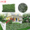 3M Artificial Ivy Leaf Hedge Roll Privacy Fence Screen Green Cover 2