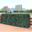 3M Artificial Ivy Leaf Hedge Roll Privacy Fence Screen Green Cover 8