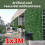 3M Artificial Ivy Leaf Hedge Roll Privacy Fence Screen Green Cover 4