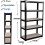 5 Tier Super Strong Heavy Duty Metal Shelving Racking Unit 4