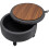 Living And Home (Grey) Footstool Storage Ottoman Deep Button Pouffe Coffee Table 3