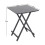 Living And Home Folding Square Dining Table & 2pcs Chairs Kitchen 2-4 Seater 5