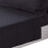 Homescapes (King, Black) Egyptian Cotton Flat Sheet 200 Thread Count Bed Sheet 1
