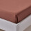Homescapes (Super-King, Chocolate) Egyptian Cotton Flat Sheet 200 Thread Count Bed Sheet 3