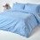Homescapes (King, Blue) Egyptian Cotton Flat Sheet 200 Thread Count Bed Sheet 4