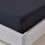 Homescapes (King, Black) Egyptian Cotton Flat Sheet 200 Thread Count Bed Sheet 3