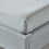 Homescapes (Single, Silver Grey) Egyptian Cotton Flat Sheet 200 Thread Count Bed Sheet 3