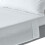 Homescapes (King, White) Egyptian Cotton Flat Sheet 200 Thread Count Bed Sheet 1