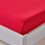 Homescapes (King, Red) Egyptian Cotton Flat Sheet 200 Thread Count Bed Sheet 3