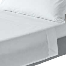(Single, White) Egyptian Cotton Flat Sheet 200 Thread Count Bed Sheet