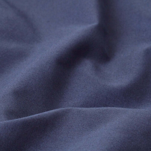 Homescapes (King, Navy) Egyptian Cotton Flat Sheet 200 Thread Count Bed Sheet 1